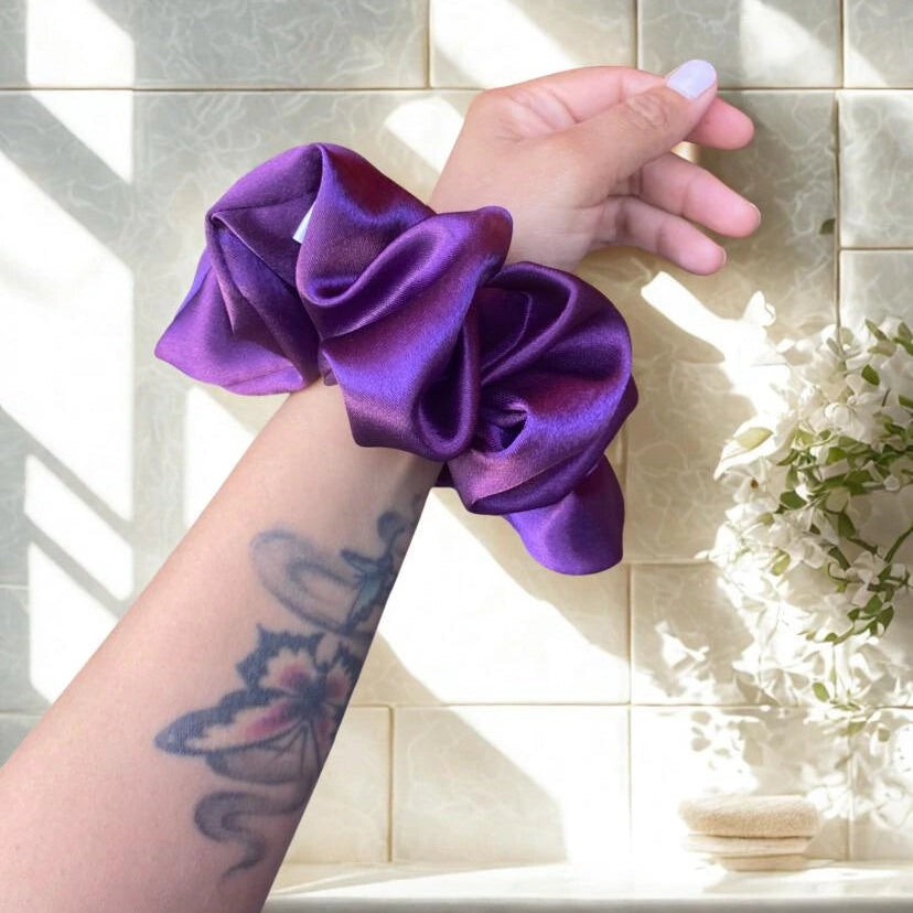 Coletero Maxi XL Satinado Morado