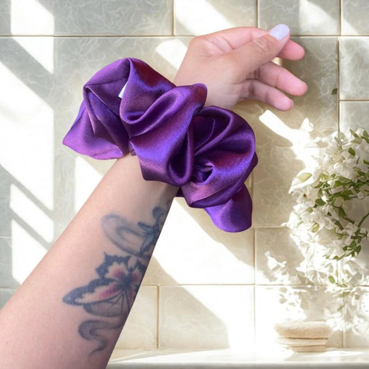 Coletero Maxi XL Satinado Morado